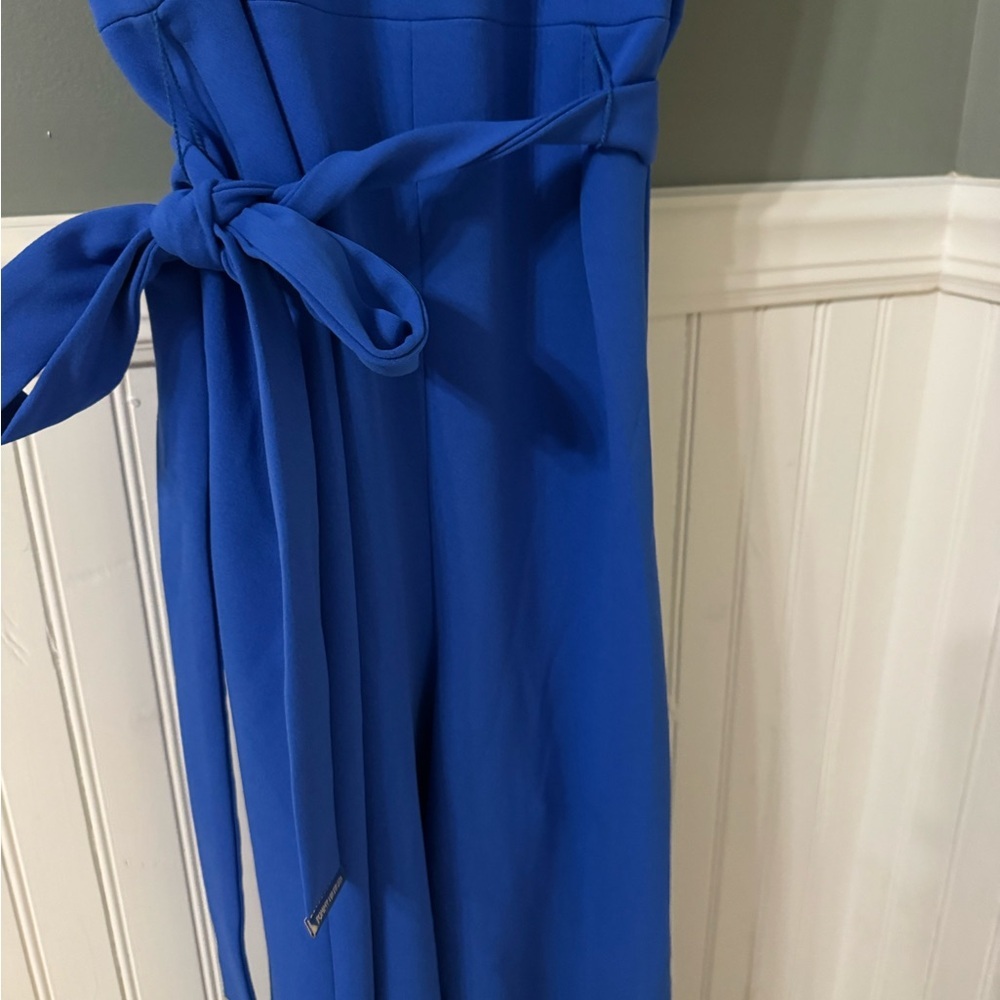 Tommy Hilfiger Royal Blue Sleeveless Jumpsuit - Picture 3 of 6